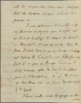 Letter to Gen. [Horatio] Gates