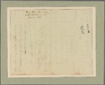 Letter to Gen. [Horatio] Gates