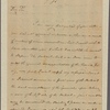 Letter to [Caesar Augustus Rodney, Wilmington.]