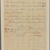 Letter to [Caesar Augustus Rodney, Wilmington.]
