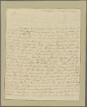 Letter to Gen. [Alexander] Leslie, commanding his Majesty's forces in the southern district