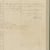 Letter to Gen. [Alexander] Leslie, commanding his Majesty's forces in the southern district