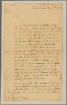 Letter to Gov. [William] Denny, [Philadelphia]