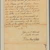 Letter to Gov. [William] Denny, [Philadelphia]