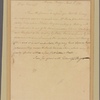Letter to Gen. [Benjamin Lincoln]