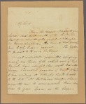 Letter to the Duke of Portland