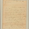 Letter to A[rnoldus] Vanderhorst, J[ohn] L[ewis] Gervais, Simeon Tenis [Theus] Commissioners