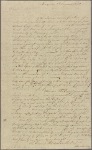 Letter to Col. N[esbit] Balfour