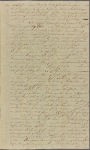 Letter to Col. N[esbit] Balfour