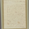 Letter to Gen. [Benjamin] Lincoln