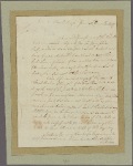 Letter to Gen. [Benjamin] Lincoln