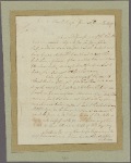 Letter to Gen. [Benjamin] Lincoln