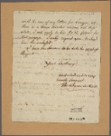 Letter to Henry Laurens, President of Congress