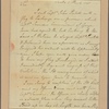 Letter to Lieut. Col. Nisbet Balfour, Commandant at Charleston