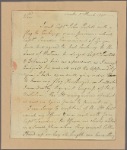Letter to Lieut. Col. Nisbet Balfour, Commandant at Charleston