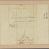 Letter to Lieut. Col. Nisbet Balfour, Commandant at Charleston