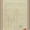 Letter to Gen. [Benjamin] Lincoln, headquarter near Charles Town