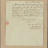 Letter to Maj. Gen. [Benjamin] Lincoln, Charles Town