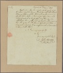 Letter to Maj. Gen. [Benjamin] Lincoln, Charles Town