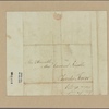 Letter to Maj. Gen. [Benjamin] Lincoln, Charles Town