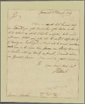 Letter to Maj. Gen. [Benjamin] Lincoln