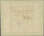 Letter to Maj. Gen. [Benjamin] Lincoln