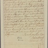 Letter to Maj. Gen. [Benjamin] Lincoln