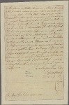 Letter to Maj. Gen. [Benjamin] Lincoln