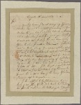 Letter to Maj. Gen. [Benjamin] Lincoln