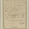 Letter to Maj. Gen. [Benjamin] Lincoln