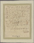 Letter to Maj. Gen. [Benjamin] Lincoln