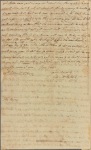 Letter to George Houstoun, Savannah