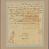 Letter to [Gen. Benjamin Lincoln.]