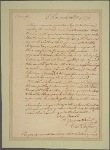 Letter to Joseph Gibbons Jun., Savannah