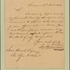 Letter to James Hunter, Savannah