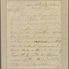 Letter to Maj. Gen. [Benjamin] Lincoln