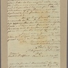 Letter to Col. Nesbit Balfour