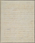 Letter to Maj. Gen. [Robert] Howe, Cherokee Hill