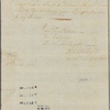 Letter to Maj. Gen. [Robert] Howe, Cherokee Hill