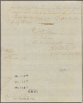 Letter to Maj. Gen. [Robert] Howe, Cherokee Hill