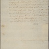 Letter to Maj. Gen. [Robert] Howe, Cherokee Hill