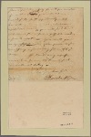 Letter to [Capt. William Winchester.]
