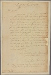 Letter to Gen. [Edward] Hand, Wyoming