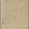 Letter to [Gen. Benjamin Lincoln?]