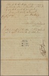 Letter to [Gen. Benjamin Lincoln?]