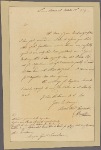 Letter to Maj. Gen. [Benjamin] Lincoln
