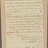 Letter to Lieut. Gen. [Alexander] Leslie