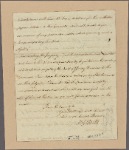 Letter to Lieut. Gen. [Alexander] Leslie