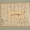 Letter to John Houstone