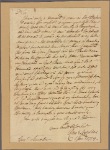 Letter to Gen. [Benjamin] Lincoln